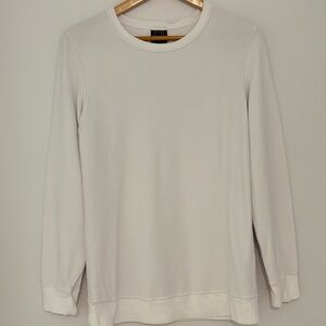 Classic White Sweatshirt